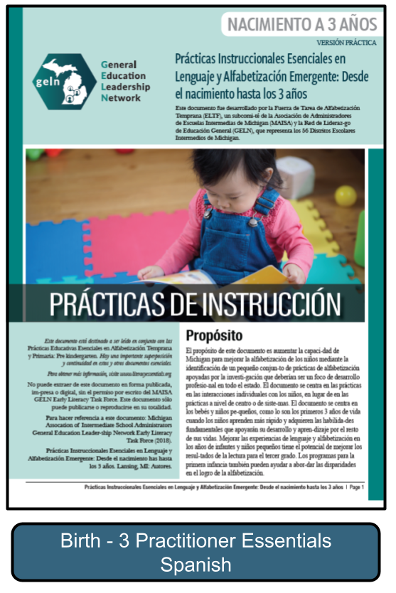 Birth to 3 Practitioner Essentials - Spanish